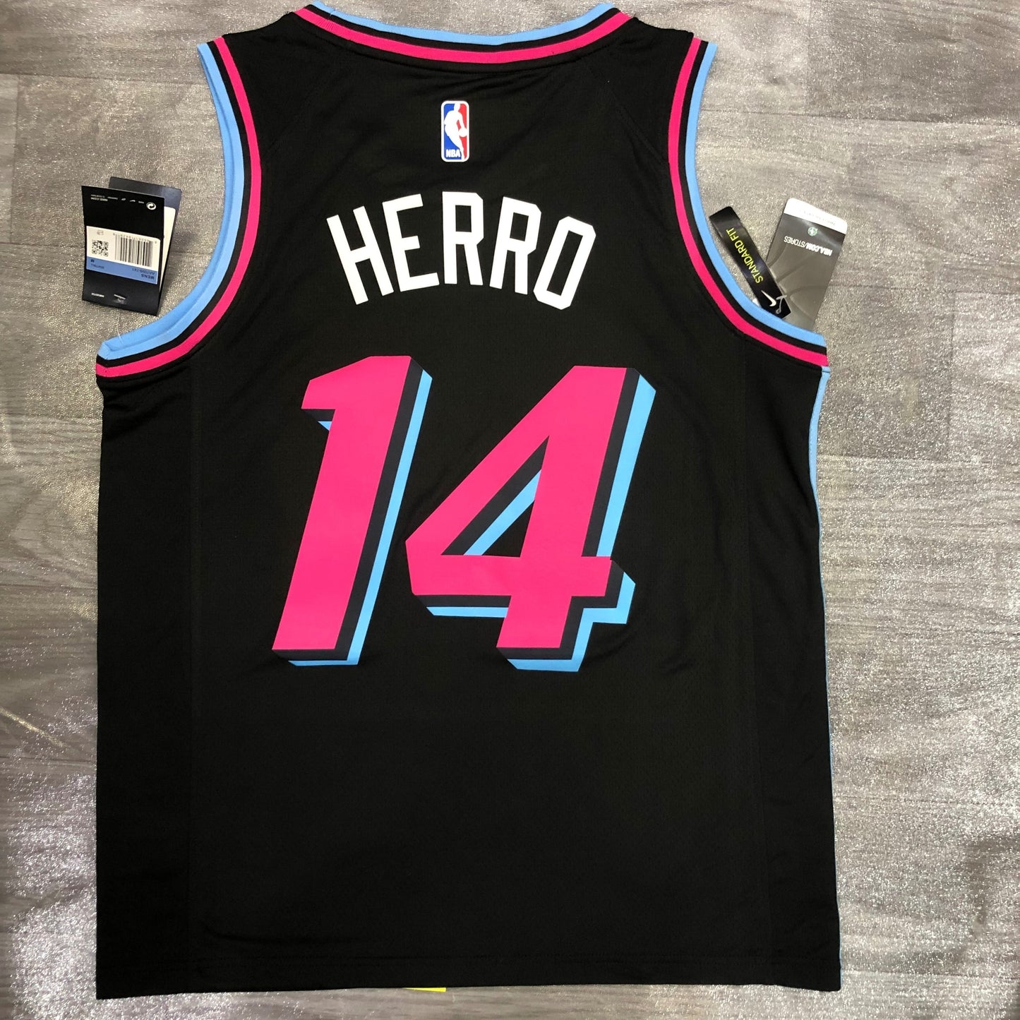 Miami Heat "Vice" Black Swingman Jersey
