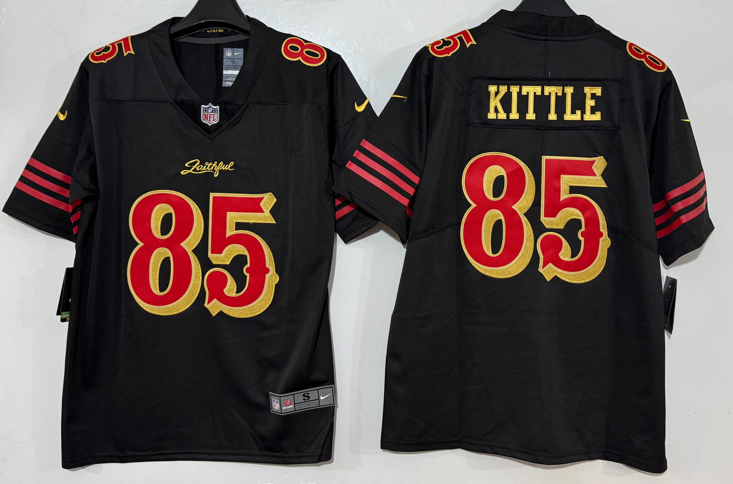 George Kittle #85 San Francisco 49ers Black "Rivalry Series" 2025 Jersey