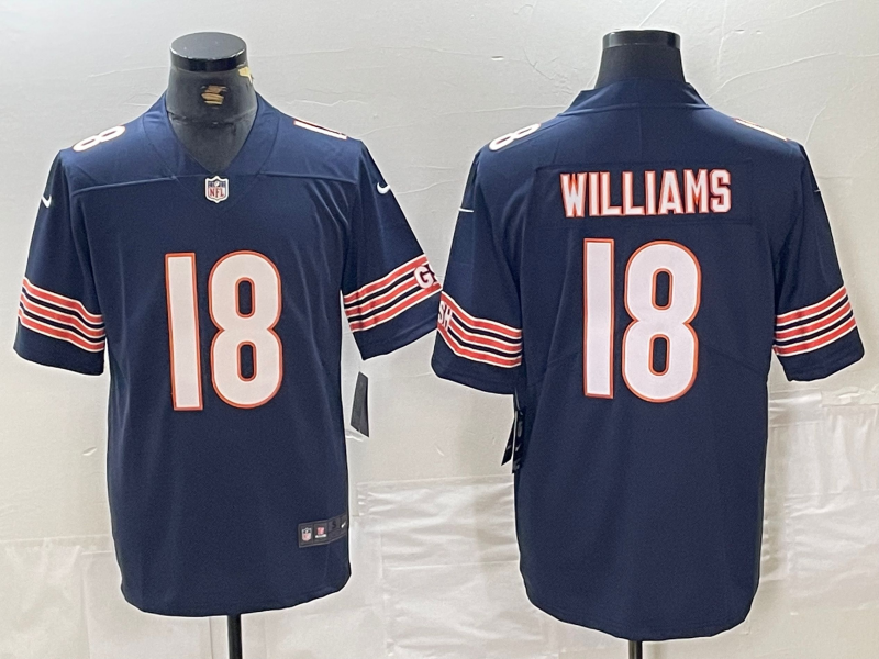 Chicago Bears Navy Team Game Jersey