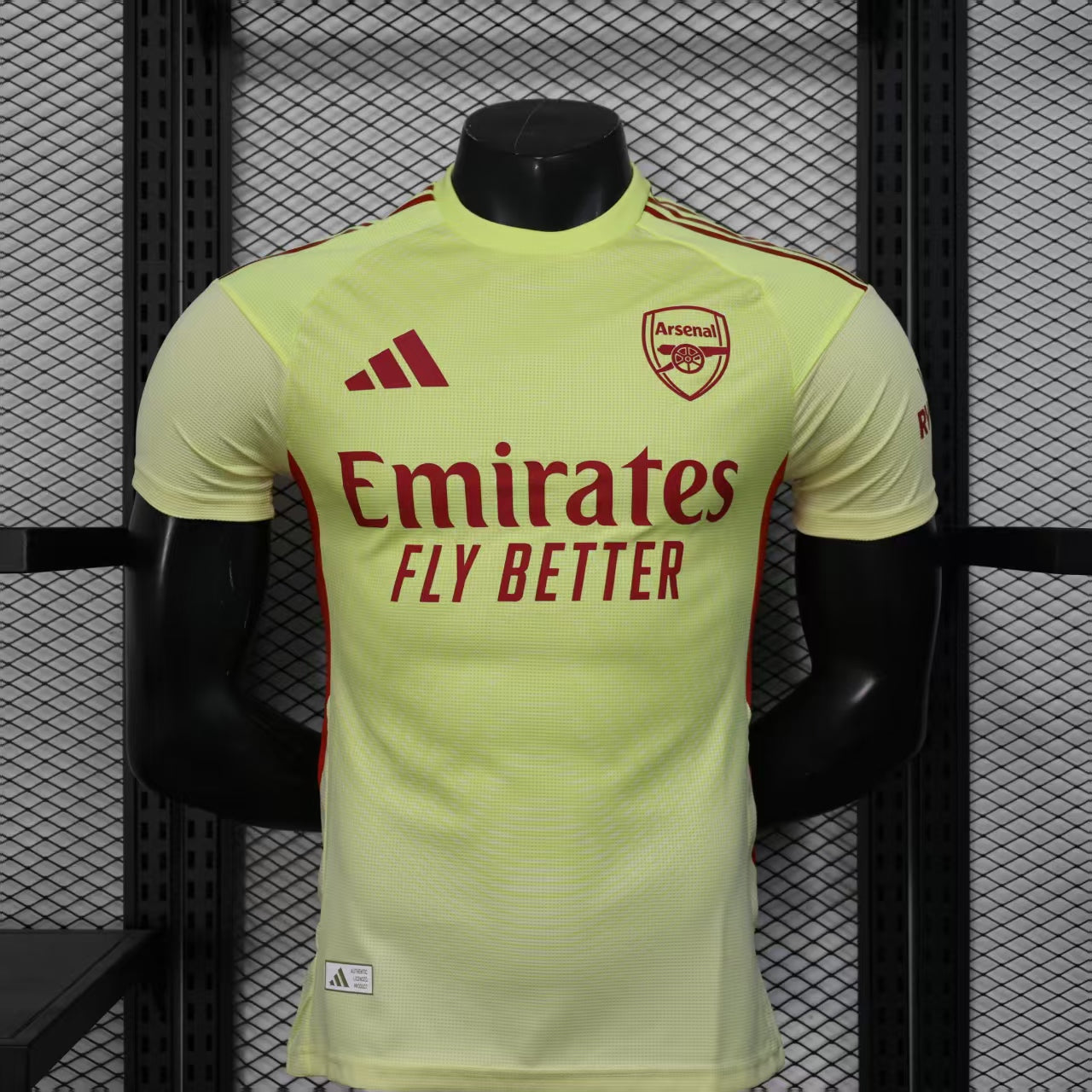 Arsenal 25-26 Goalkeeper Yellow Jersey