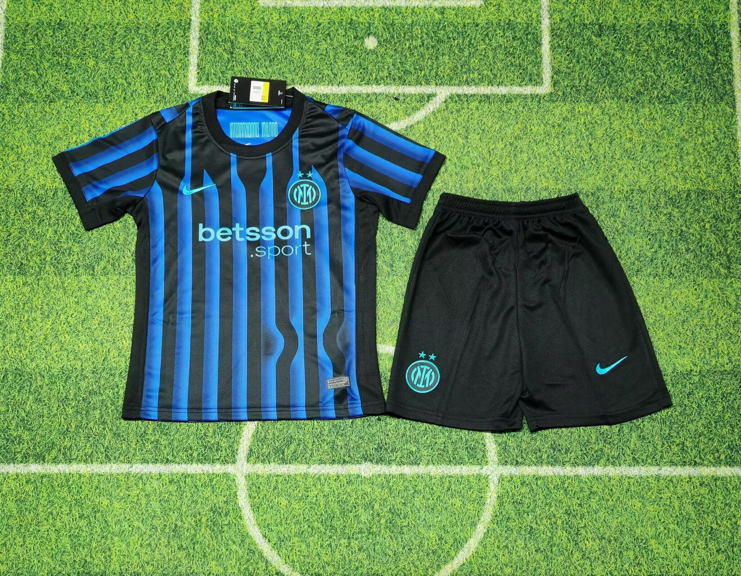 Inter Milan 25-26 Home Kid's Kit