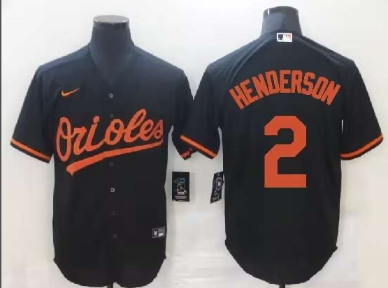 Baltimore Orioles Black Alternate Limited Player Jersey