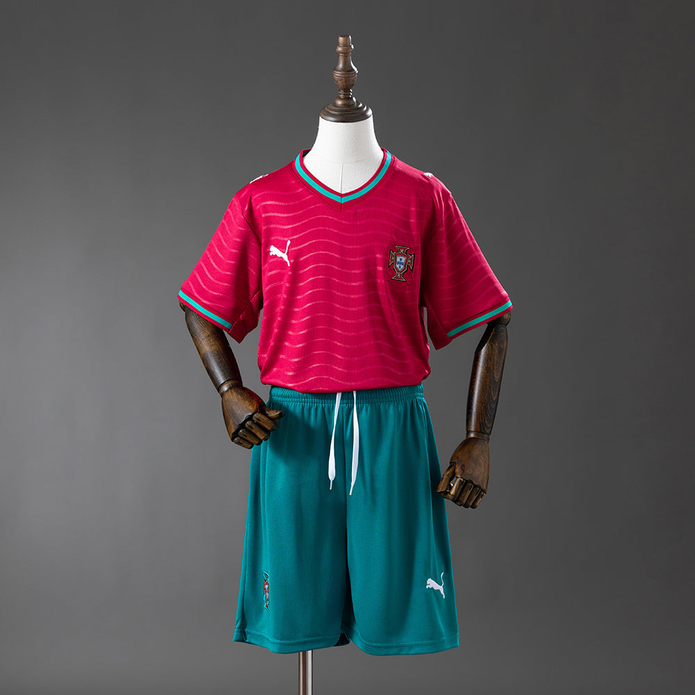 Portugal 25-26 Home Kid's Kit