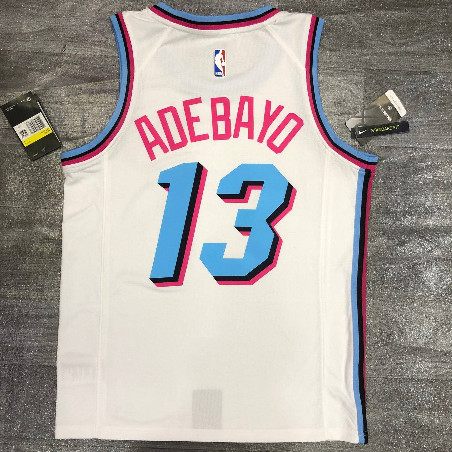 Miami Heat City Edition "Vice" White Swingman Jersey