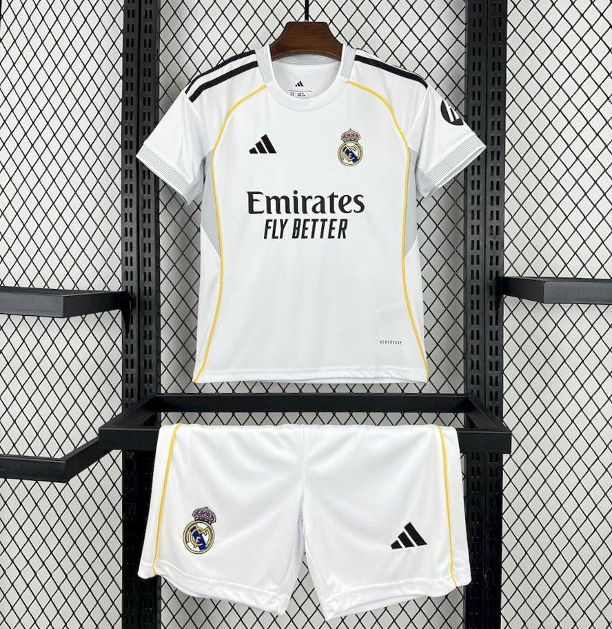 Real Madrid 25-26 Home Kid's Kit