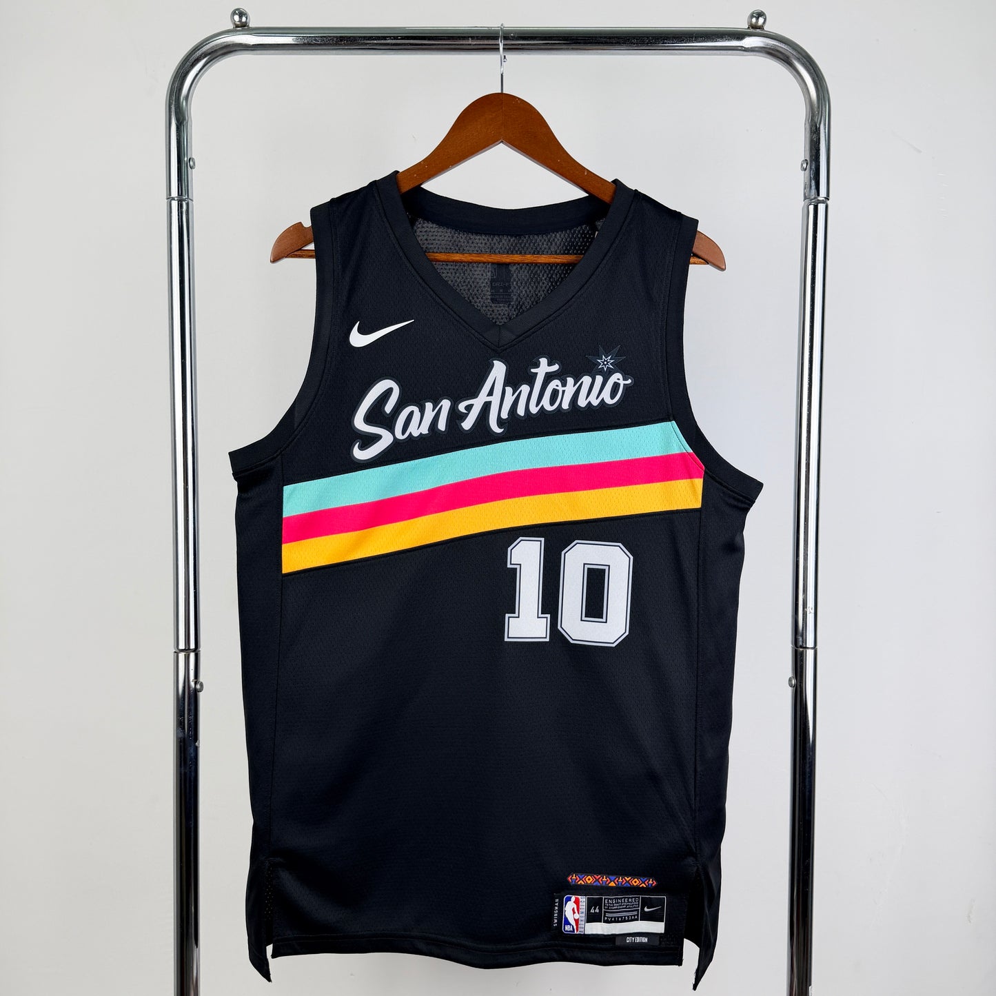San Antonio Spurs 25-26 Black Swingman Jersey