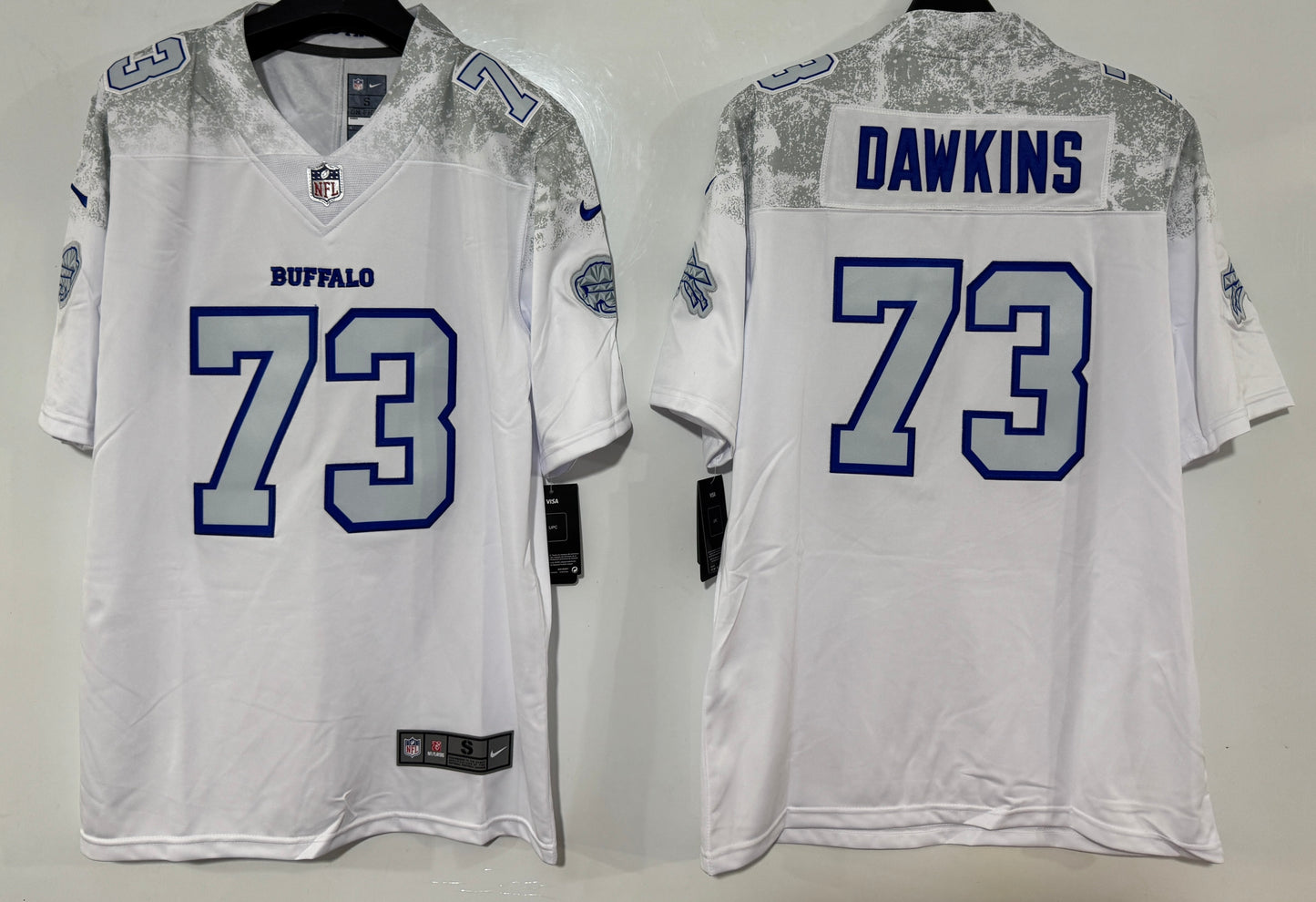 Dion Dawkins #73 Buffalo Bills "Cold Front" 2025 Rivalries Jersey