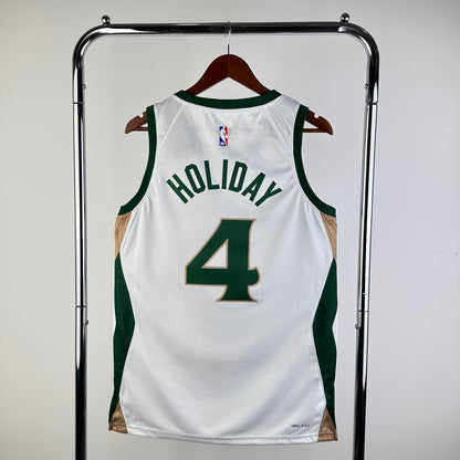 Boston Celtics 23-24 City Edition White Swingman Jersey