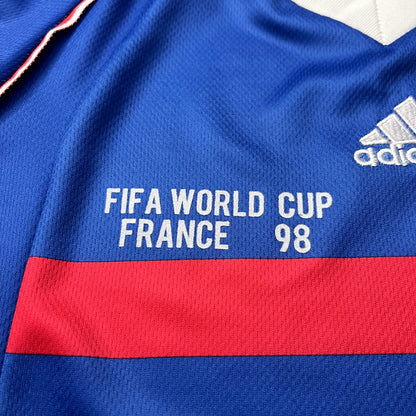 France 1998 Home Kid's Retro Kit (World Cup)