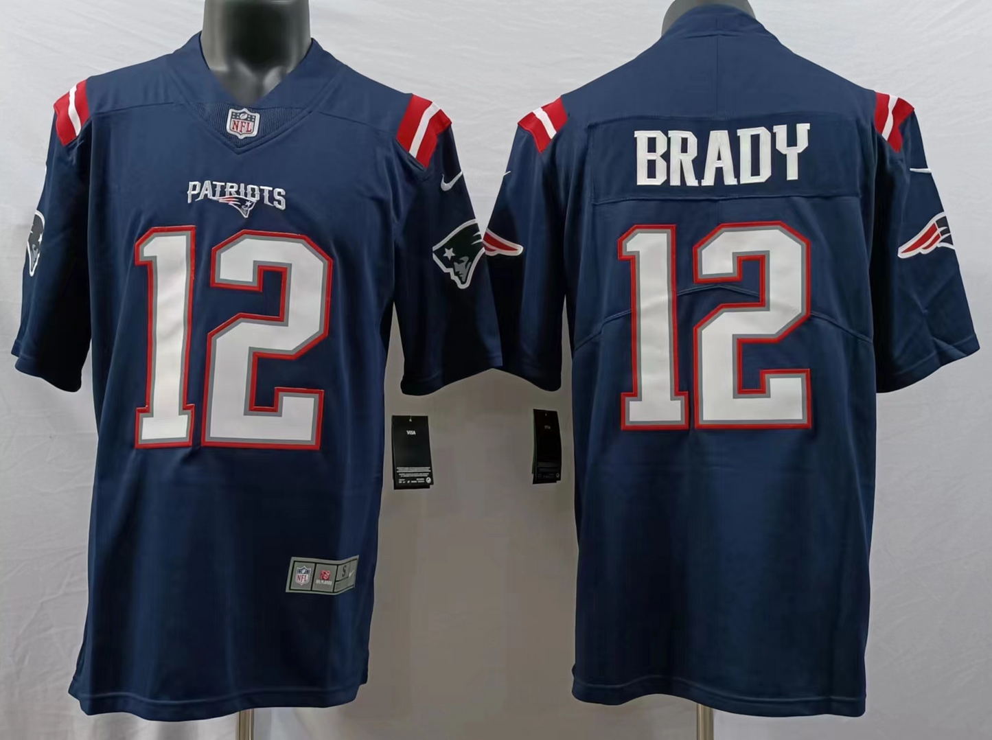 New England Patriots Navy Game Jersey