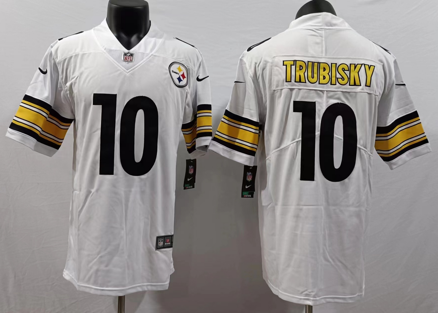 Pittsburgh Steelers White Team Game Jersey
