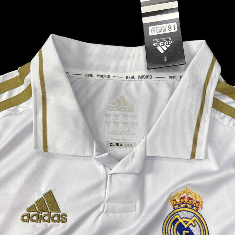 Real Madrid 11-12 Home Kid's Retro Kit