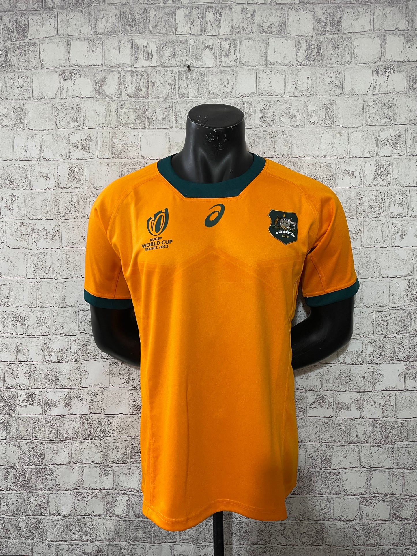 Australia 2023 World Cup Orange Home Rugby Jersey