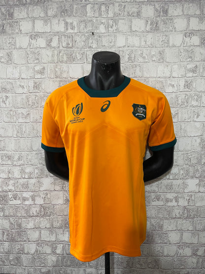 Australia 2023 World Cup Orange Home Rugby Jersey
