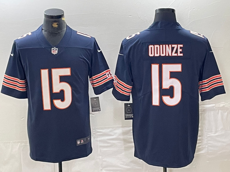 Chicago Bears Navy Team Game Jersey