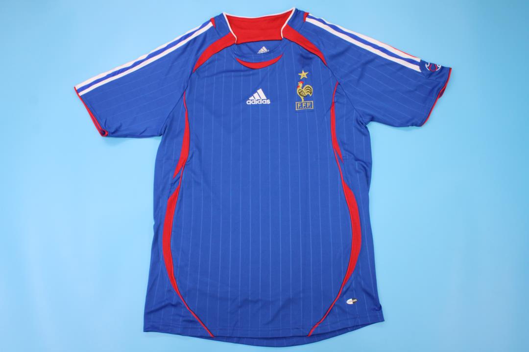 France 06-07 Home Retro Jersey