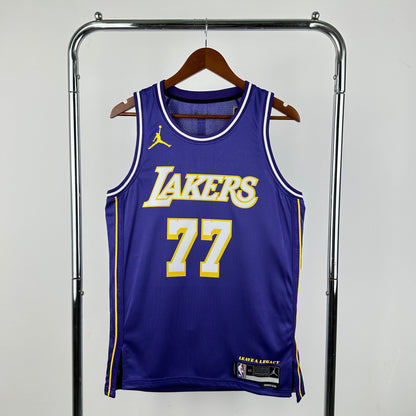 Los Angeles Lakers Purple Swingman Statement Edition Jersey
