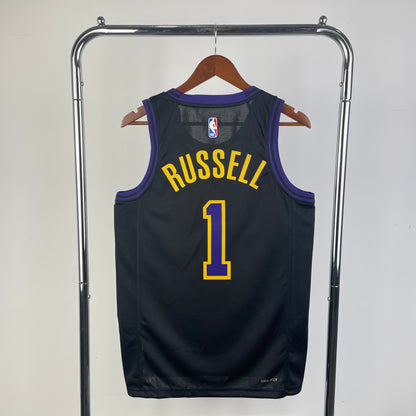 Los Angeles Lakers City Edition Black Swingman Jersey