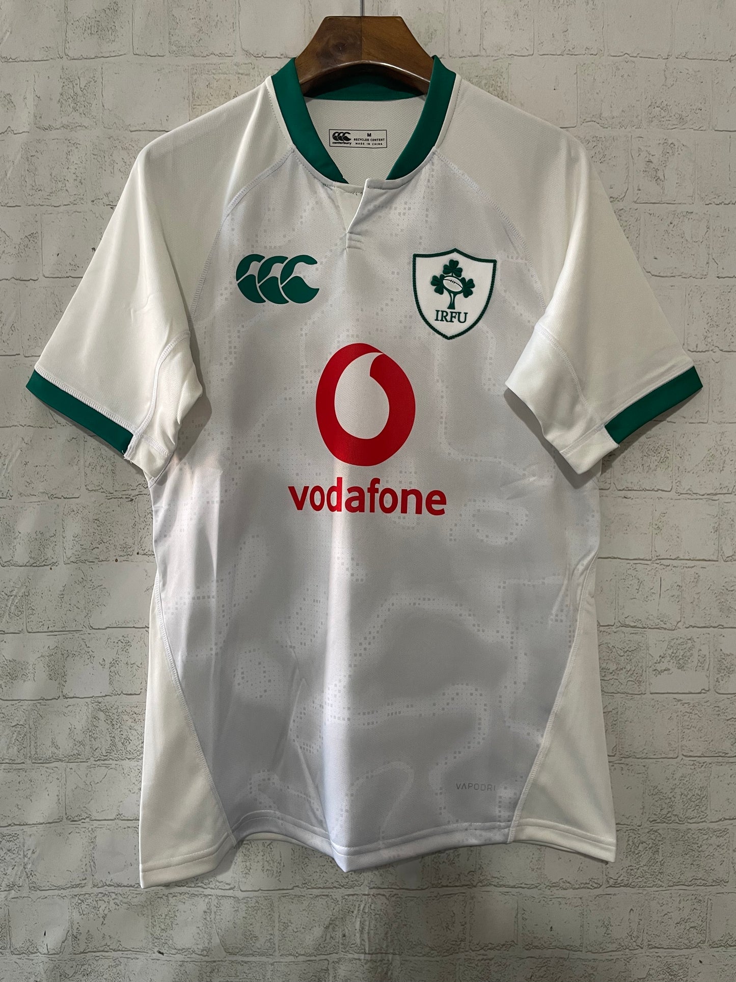 Ireland 25-26 White Away Rugby Jersey
