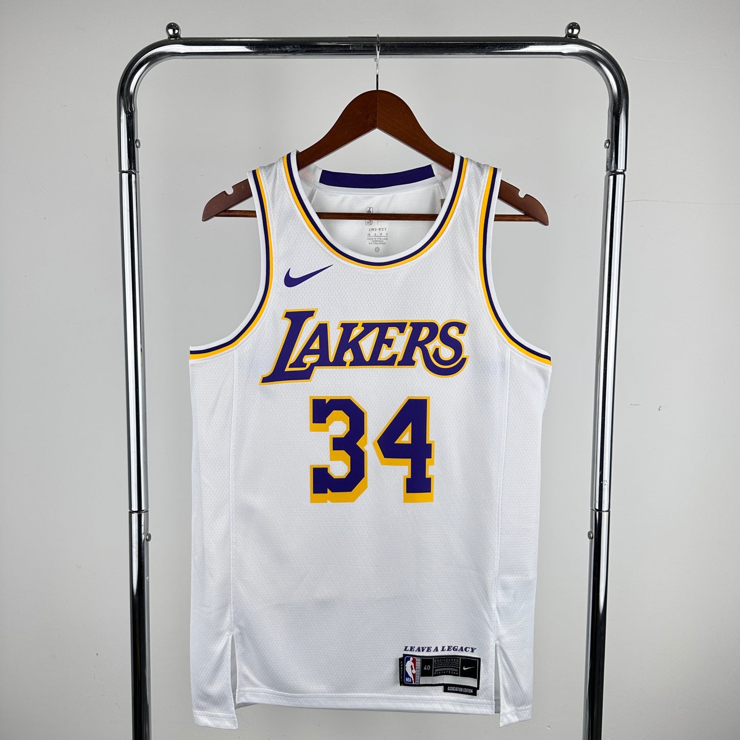 Los Angeles Lakers 22-23 White Association Edition Swingman Jersey