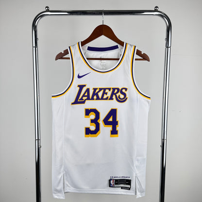 Los Angeles Lakers 22-23 White Association Edition Swingman Jersey