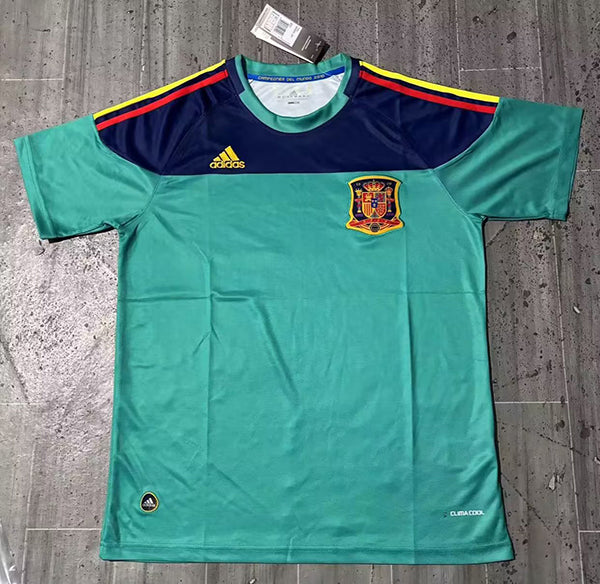 Spain 10-11 Goalkeeper Retro Jersey