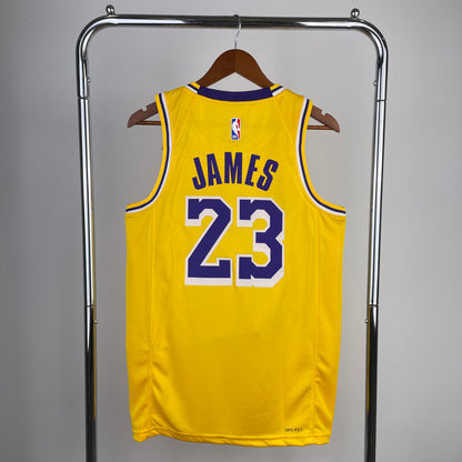 Los Angeles Lakers Icon Edition Yellow Swingman Jersey