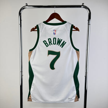 Boston Celtics 23-24 City Edition White Swingman Jersey