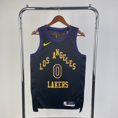 Los Angeles Lakers City Edition Black Swingman Jersey