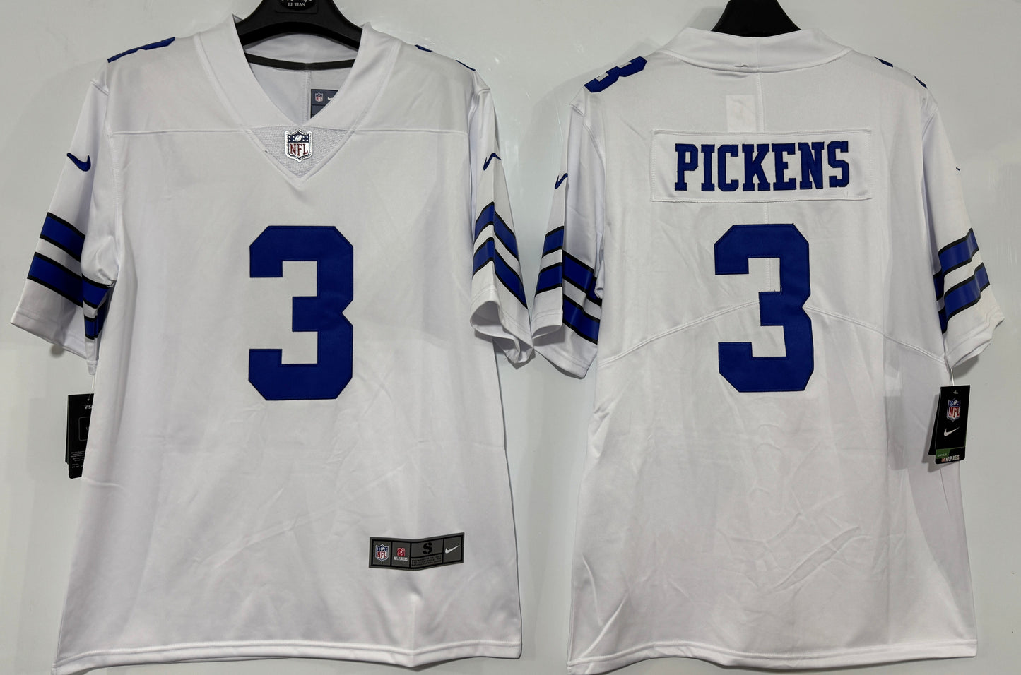 George Pickens White Dallas Cowboys Game Jersey