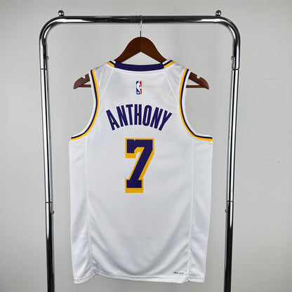 Los Angeles Lakers 22-23 White Association Edition Swingman Jersey