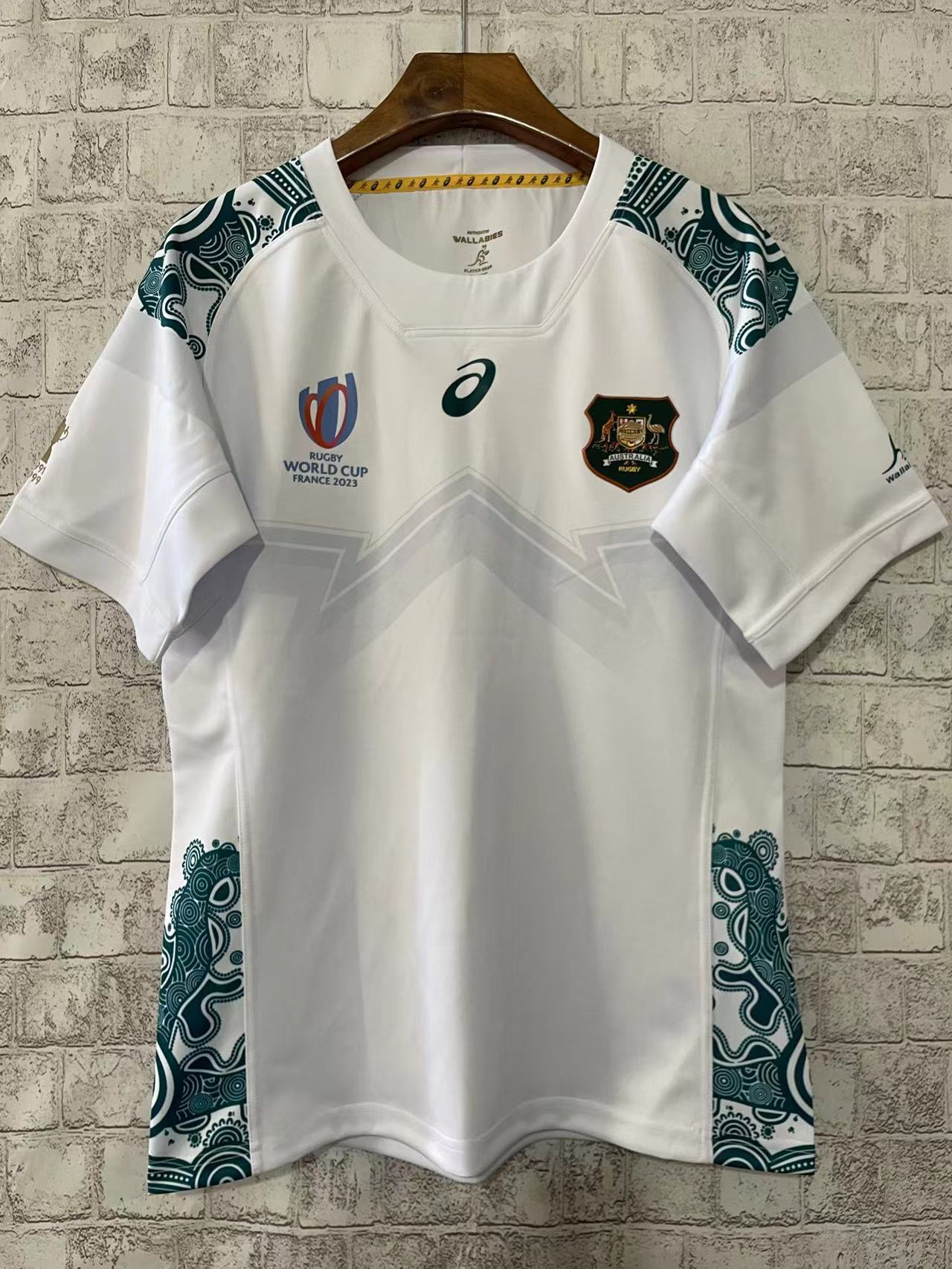 Australia 2023 World Cup White Away Rugby Jersey