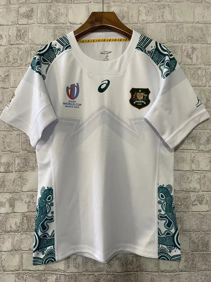 Australia 2023 World Cup White Away Rugby Jersey
