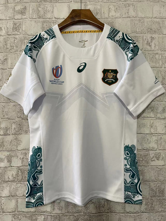 Australia 2023 World Cup White Away Rugby Jersey