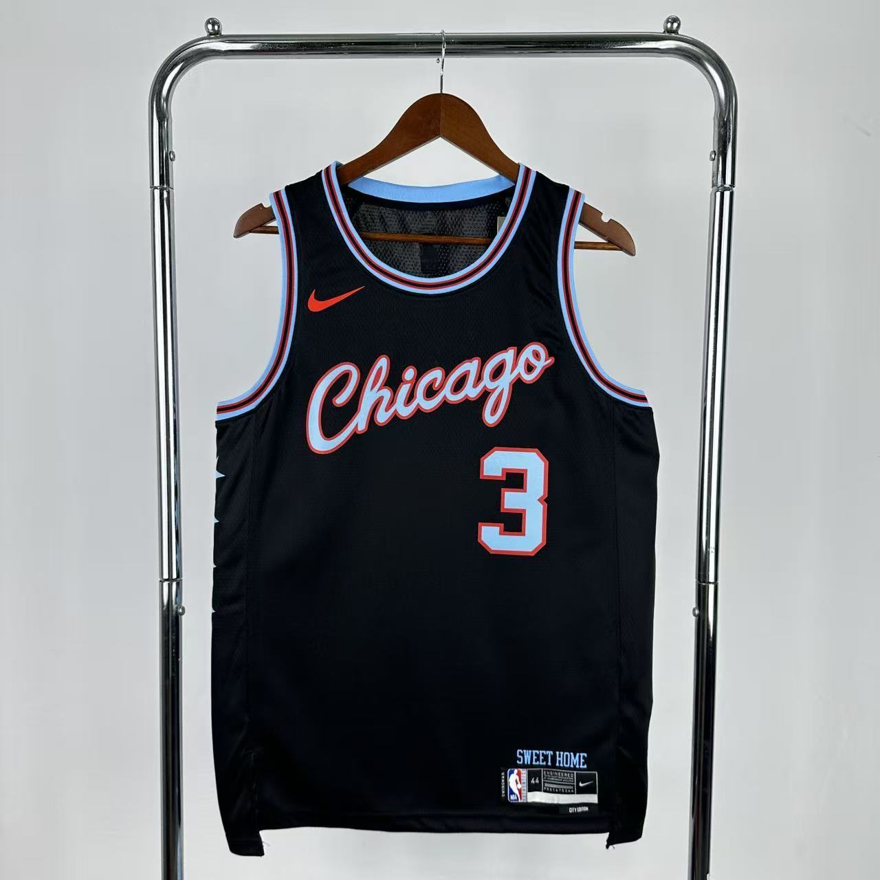 Chicago Bulls 25-26 Black City Edition Fastbreak Jersey