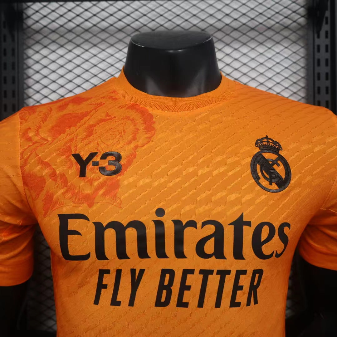 Real Madrid x Y3 "Orange" 23-24 Fourth Jersey