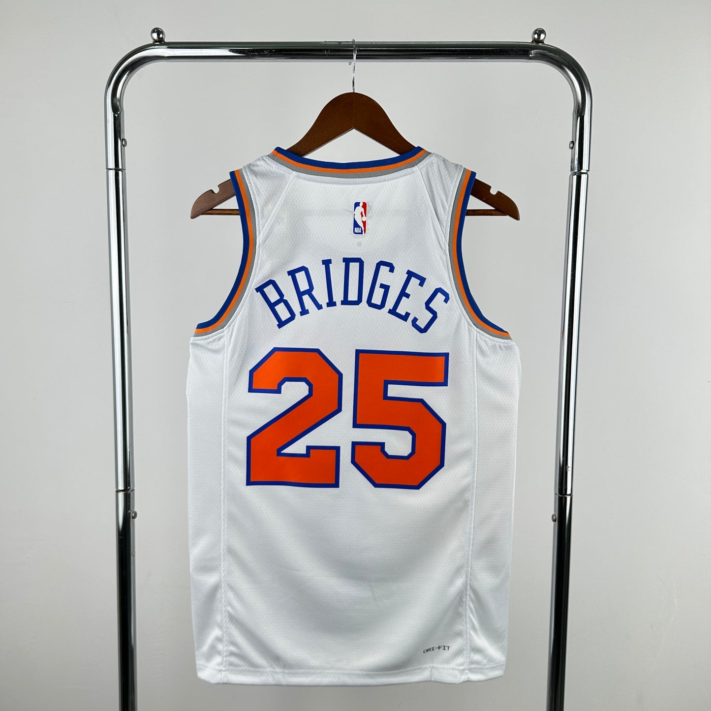 New York Knicks 24-25 White Association Edition Swingman Jersey