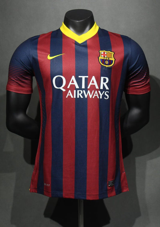 FC Barcelona 13-14 Home Retro Jersey