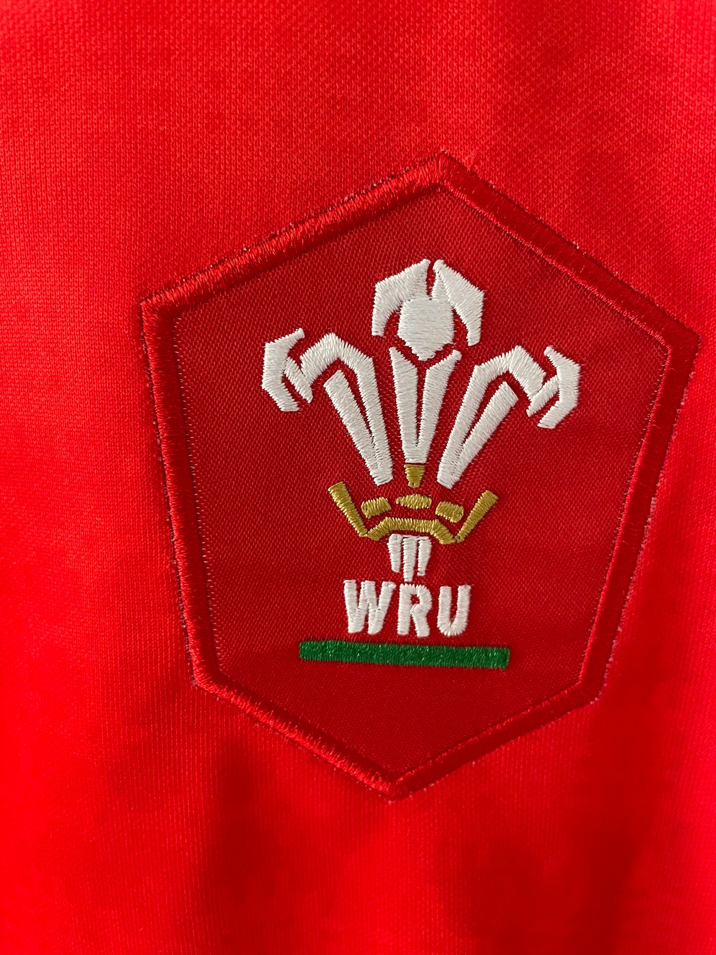 Wales 25-26 Red Home Rugby Jersey