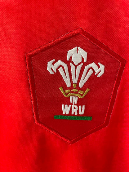 Wales 25-26 Red Home Rugby Jersey