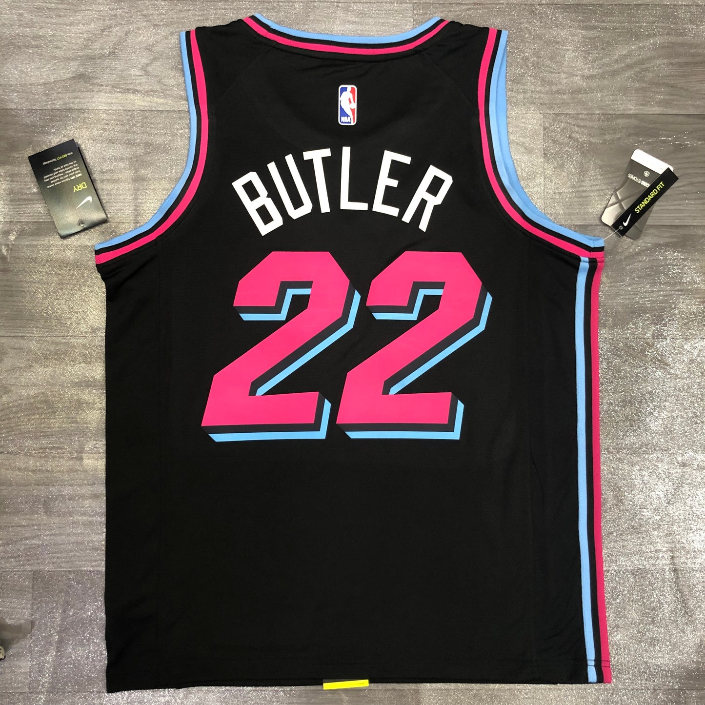 Miami Heat "Vice" Black Swingman Jersey
