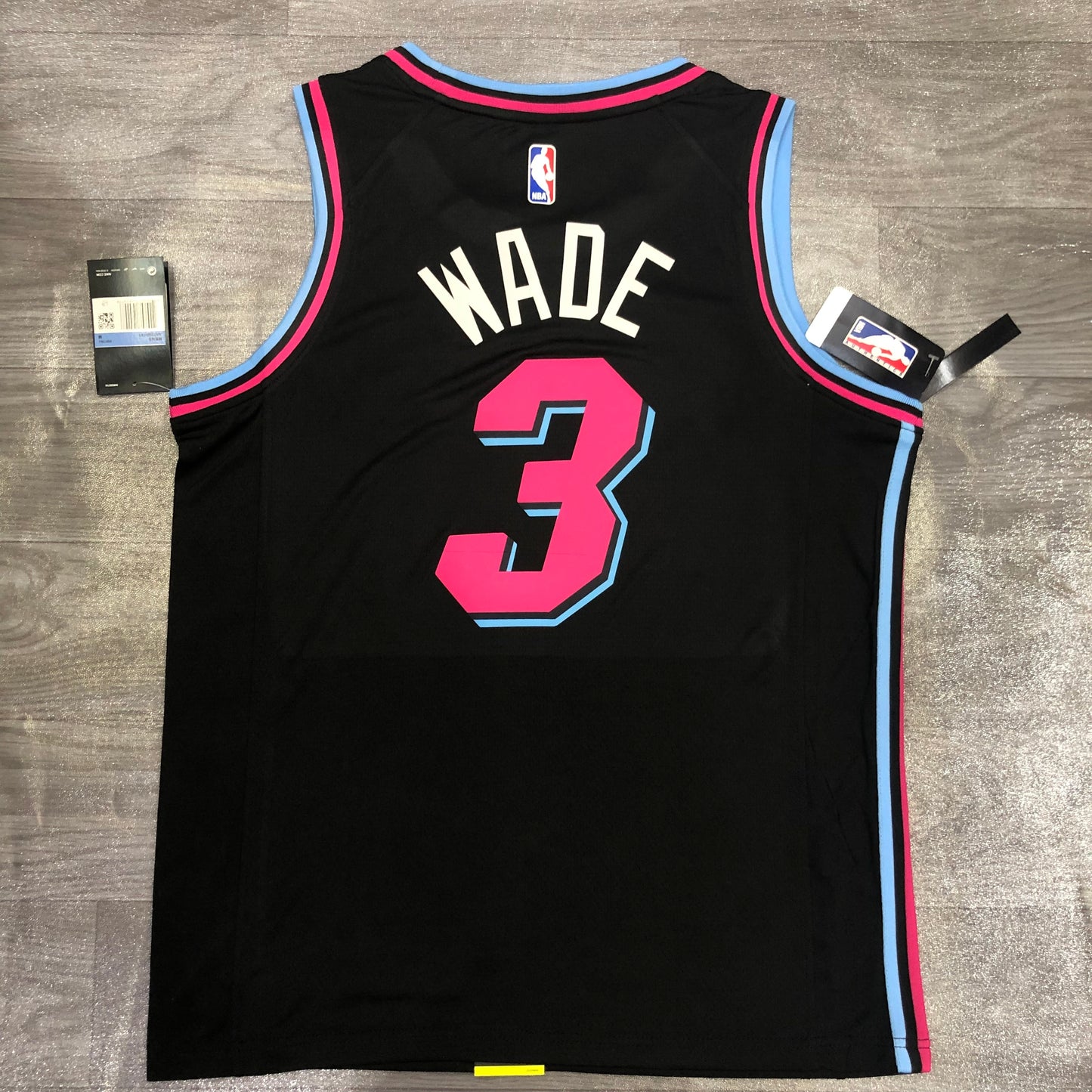 Miami Heat "Vice" Black Swingman Jersey