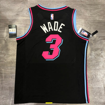 Miami Heat "Vice" Black Swingman Jersey