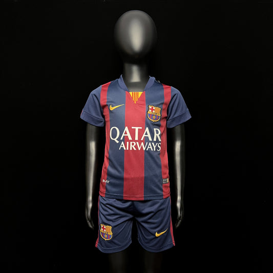 FC Barcelona 14-15 Home Kid's Retro Kit