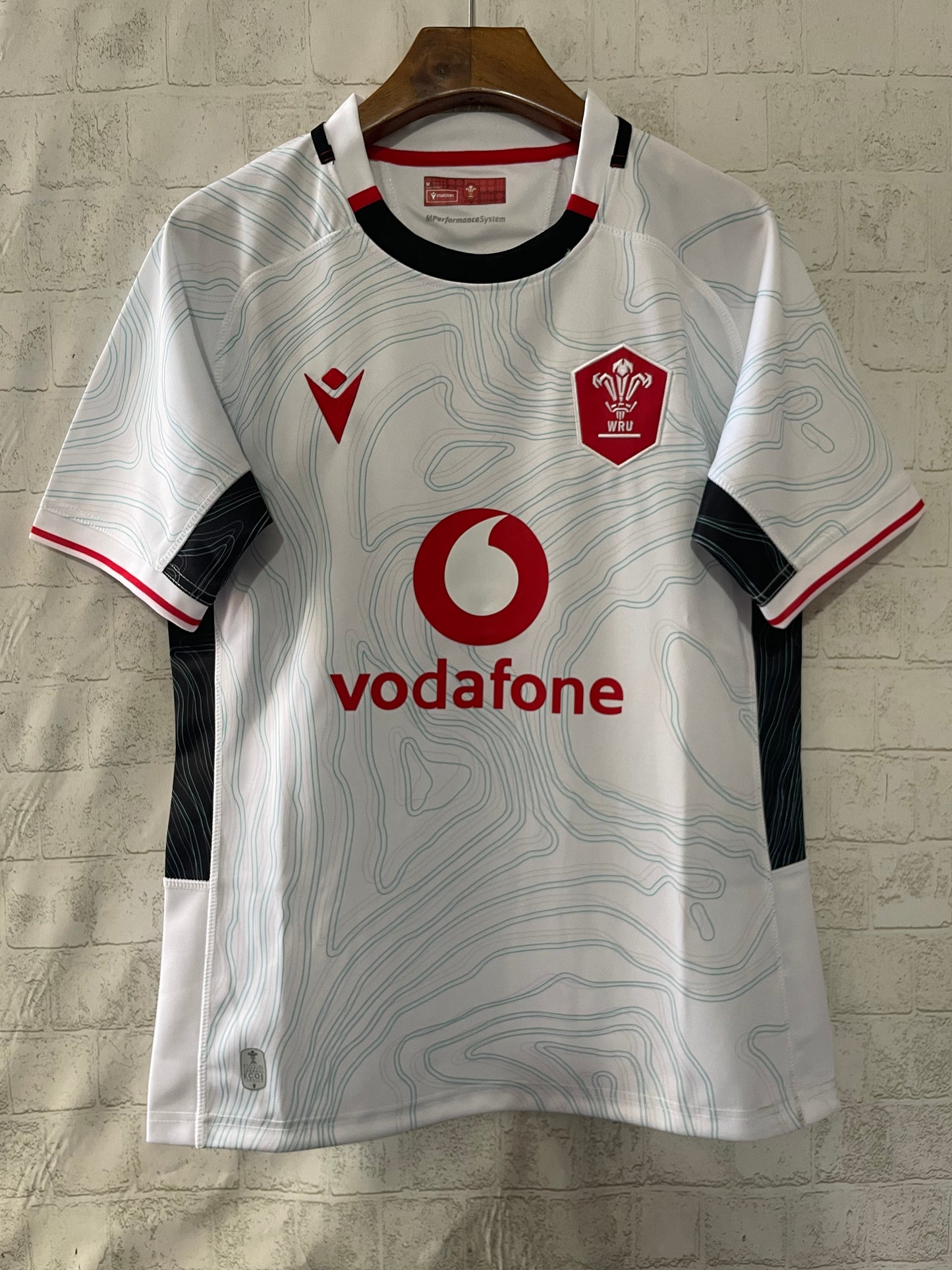 Wales 25-26 White Away Rugby Jersey