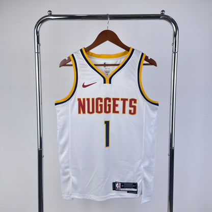 Denver Nuggets Association Edition White Swingman Jersey