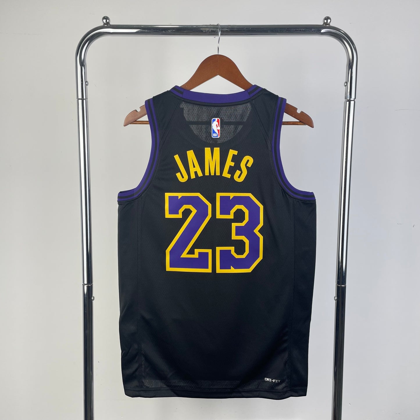 Los Angeles Lakers City Edition Black Swingman Jersey