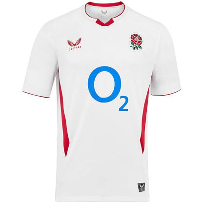 England 25-26 White Home Rugby Jersey