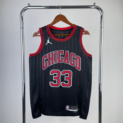 Chicago Bulls Black Swingman Statement Edition Jersey