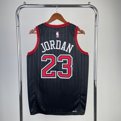 Chicago Bulls Black Swingman Statement Edition Jersey